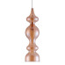 Подвесной светильник Crystal Lux Iris SP1 A Amber