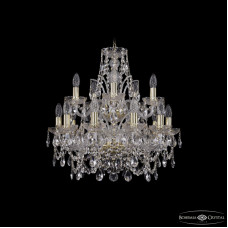 Подвесная люстра Bohemia Ivele Crystal 1411/10+5/195/2d G