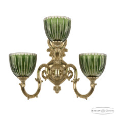 Бра Bohemia Ivele Crystal Verona 7203B16/2+1/210 G P1 U Clear-Green/H-1K