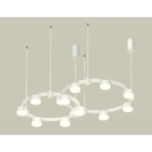 Комплект подвесного светильника Ambrella Light Techno Ring XR92081006 (A9208x2, C9236, C9231, N8399)