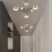 Потолочная люстра Arte Milano Ferrara 273210/6 BK/GD