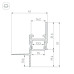 Профиль Arlight СEIL-S14-SHADOW-T-2000 BLACK 040779