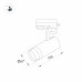 Трековый светодиодный светильник Arlight LGD-Gelios-2TR-R67-20W Day4000 031234