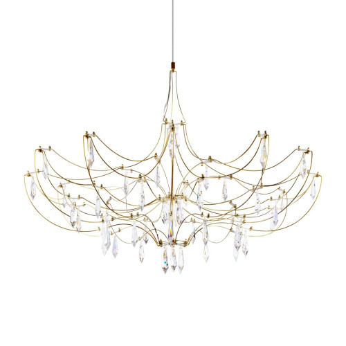 Подвесная люстра Loft IT Mira 10589/900 Gold Asfour