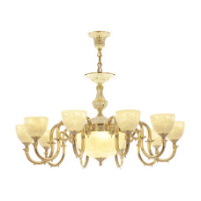 Подвесная люстра Bohemia Ivele Crystal Verona 72203P/10/300 G P1 U Rose
