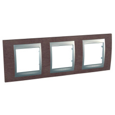 Рамка 3-постовая Schneider Electric Unica Top MGU66.006.0M4