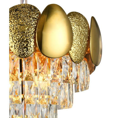 Подвесная люстра Natali Kovaltseva CHIC 81437/8C GOLD