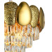 Подвесная люстра Natali Kovaltseva CHIC 81437/8C GOLD