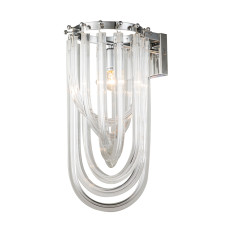 Настенный светильник Delight Collection Murano Glass KR0116W-1B chrome