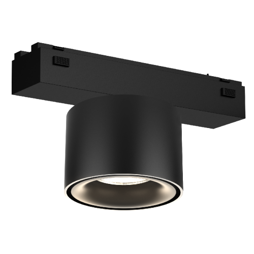 Трековый магнитный светильник iLedex Vision 4825-049-D74-10W-60DG-4000K-BK