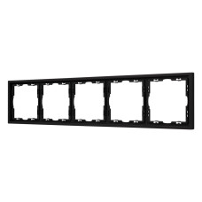 Рамка пластиковая Arlight FRM-NOBE-SFPL-5-BK 054228