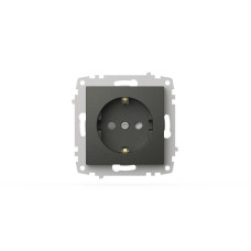Розетка с заземлением и защитой от детей ELBI Zena Vega 609-011100-243