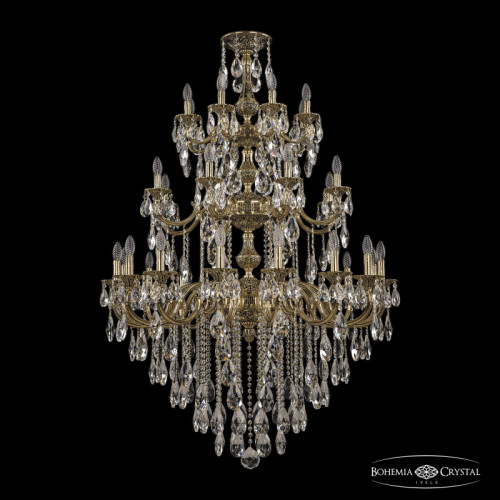 Подвесная люстра Bohemia Ivele Crystal Verona 72101/16+8+8/360/3d B GB