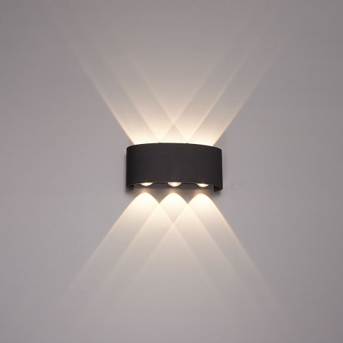 Уличный настенный светильник Arte Lamp Bosto A3722AL-6BK
