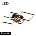 Потолочная люстра LED4U L11040-5 BK