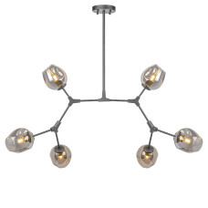 Люстра на штанге AM Group LOFT-6 BK