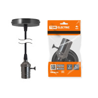 Патрон с кабелем TDM Electric Лофт SQ0335-0073