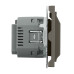 Выключатель карточный Stekker Эмили RSW40-5114-09 антрацит, soft touch 50701