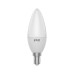 Лампа светодиодная Gauss Basic E14 5,5W 3000K Свеча белая (3 шт.) 1033116K