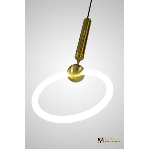 Подвесной светильник AM Group AM453 D250 GOLD