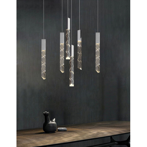 Подвесной светильник Delight Collection Trinity OM8201013-3 chrome