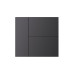 Накладка панели Arlight KNX-23-3G-SUF Dark Grey (Backlightless) 052877