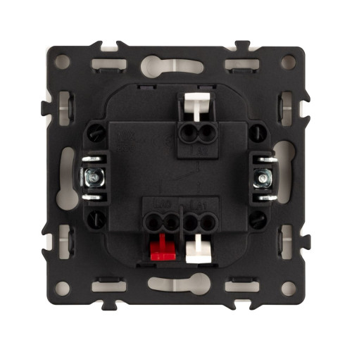 Механизм выключателя одноклавишный проходной Arlight LED SWT-NOBE-MKP1-SFPL-L-IS (230V, 10A) 059431