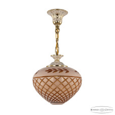 Подвесной светильник Bohemia Ivele Crystal 7003P/23 GW Amber-White/H-1B