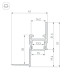 Алюминиевый профиль Arlight ARH-СEIL-S14-SHADOW-2000 WHITE 038594