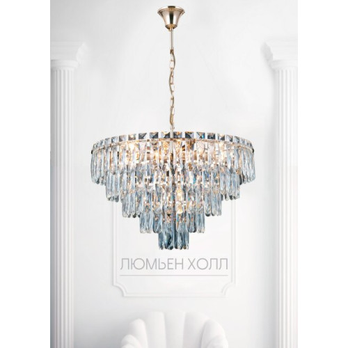 Подвесная люстра Lumien Hall Kristin LH0066/10H-AB-CL