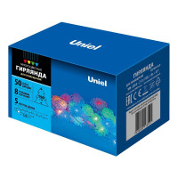 Светодиодная гирлянда Uniel Шишки (UL-00007193) разноцветный ULD-S0500-050/DTA Multi IP20 Pine Cones