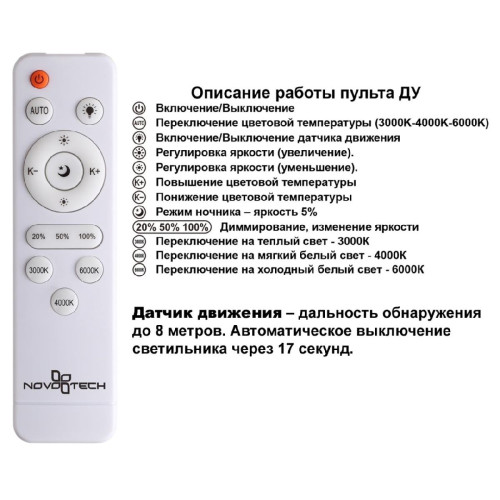 Потолочный светильник Novotech Mask 359210