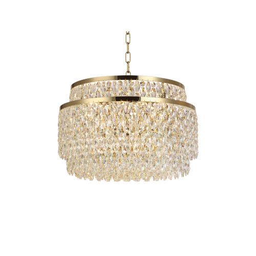 Подвесная люстра Newport Tiffany 8530/60 C gold polished М0070715
