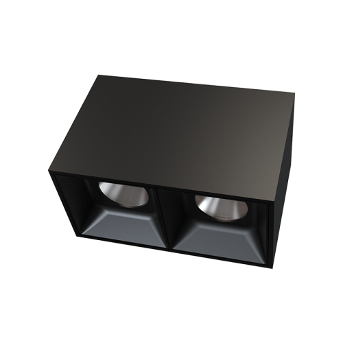 Накладной светильник Yeelight Pro S21 мощность 16 Вт, угол рассеивания 30°, не поворотный, черный