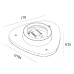 Настенный светильник Designled ML-TR184-WH-WW 016542