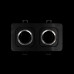 Встраиваемый светильник Loft IT Trick 10342/2 Black