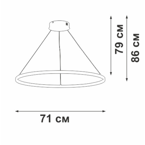 Подвесная люстра Vitaluce V2516-8/3S