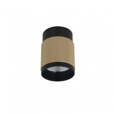 Накладной светильник iLedex Delta 1955-10W-3000K-36 BK+BR