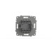 Выключатель двухклавишный ELBI Zena Vega 609-012500-202