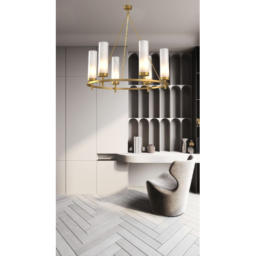 Подвесная люстра Milosh Tendence Madison 0882CL-6GD