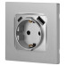 Розетка со шторками с USB type-A+C Эра 12-4108-03 Б0067716