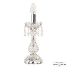 Настольная лампа Bohemia Ivele Crystal 104L/1-27 Ni