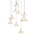 Каскадная люстра Delight Collection MT9125-9H french gold