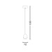Подвесной светильник DeLight Collection Terrene MD13003023-1A chrome