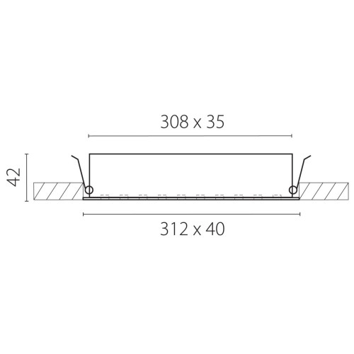 Встраиваемый светильник Lightstar Guarda 082346