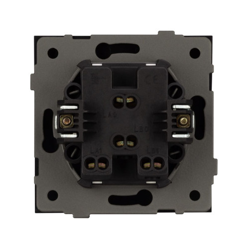 Механизм выключателя управления шторами Arlight SWT-TENDO-MKR2-SFPL-BK (230V, 10A) 054559 Механизм выключателя управления шторами Arlight SWT-TENDO-MKR2-SFPL-BK (230V, 10A) 054559