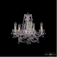 Подвесная люстра Bohemia Ivele Crystal 1411/5/160 G Balls