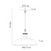 Подвесной светильник Arte Lamp Cappello A7038SP-1BK