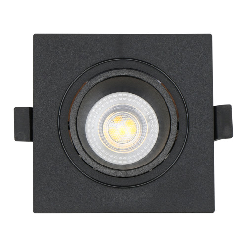 Встраиваемый светильник General GCL-MR16-SQ-BLACK 661283