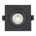 Встраиваемый светильник General GCL-MR16-SQ-BLACK 661283